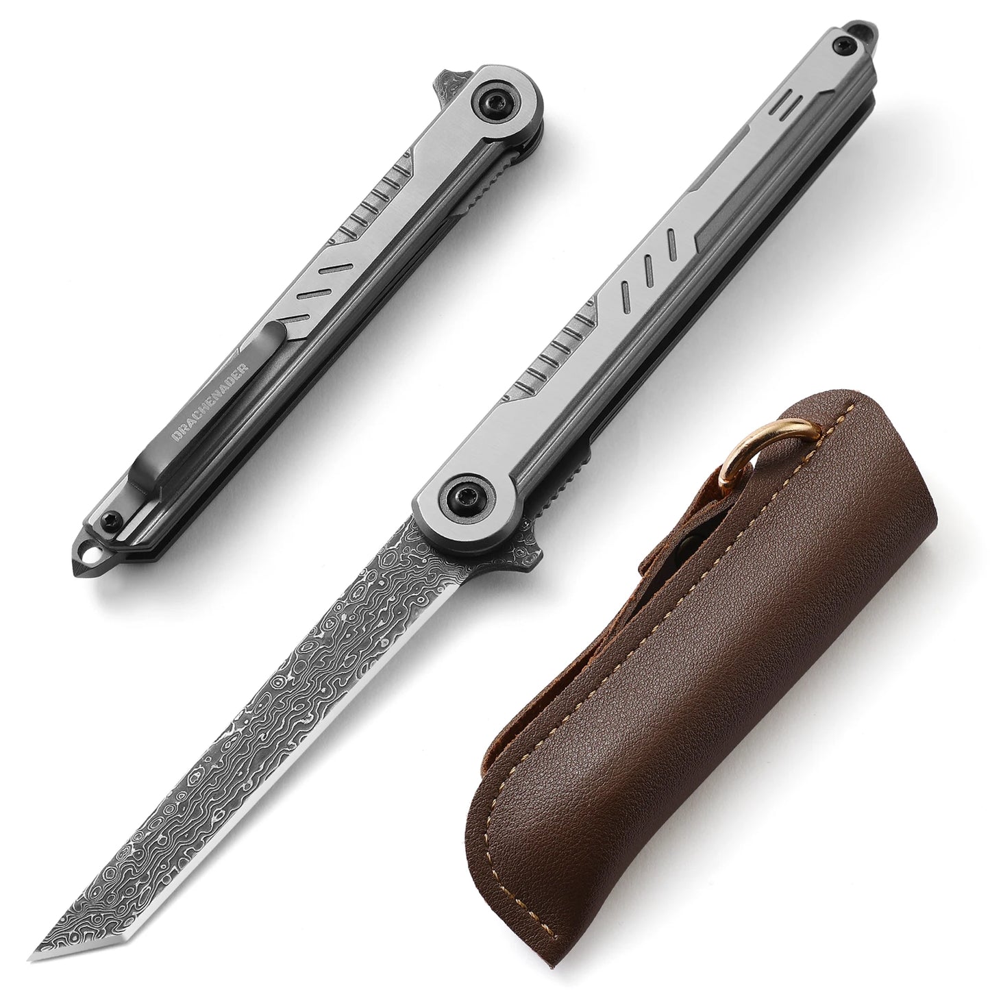 Folding Knife Vg10 Damascus Steel Tactical Pocket Knife