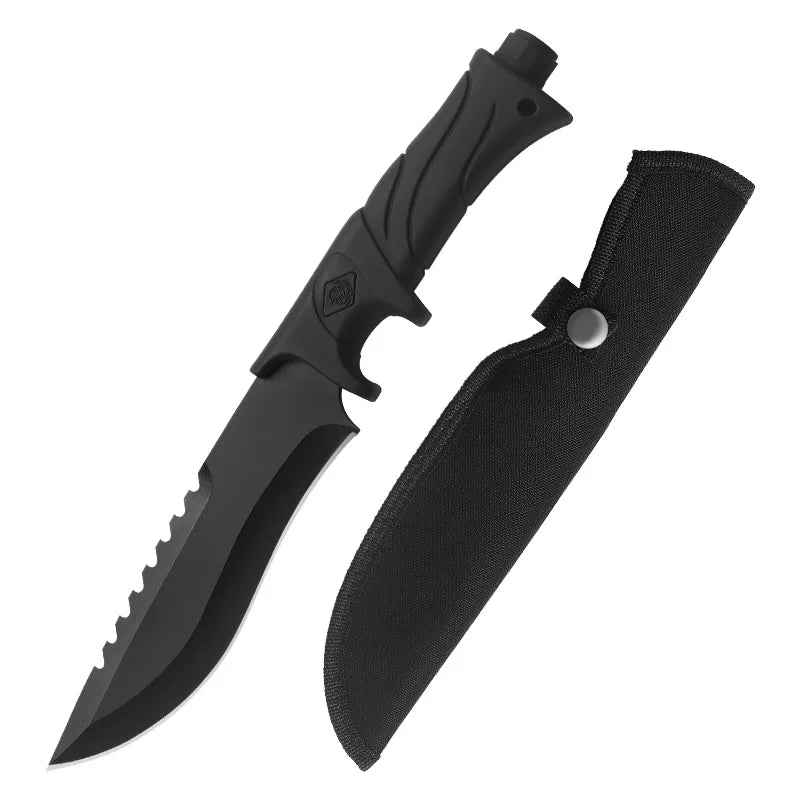 Outdoor Straight Knife Tactical Knife Multifunctional Knife Field