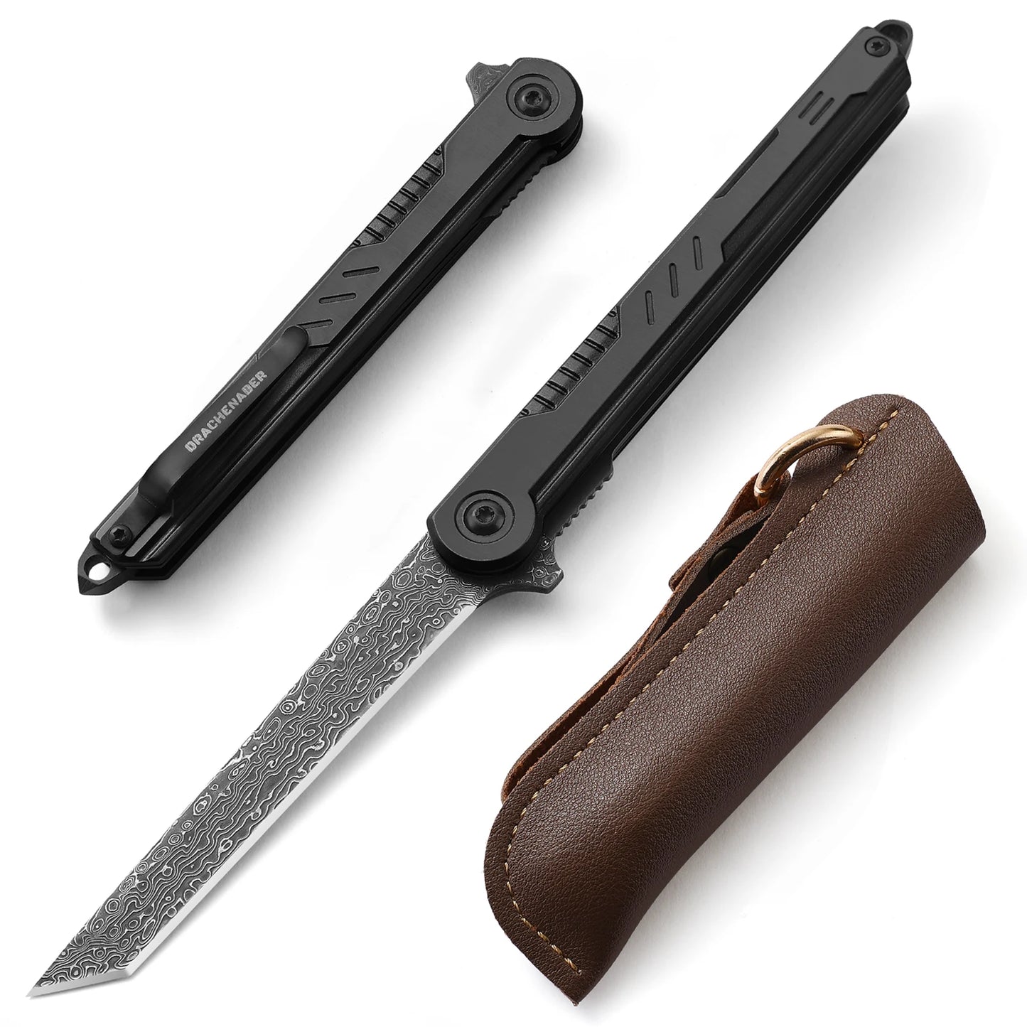 Folding Knife Vg10 Damascus Steel Tactical Pocket Knife