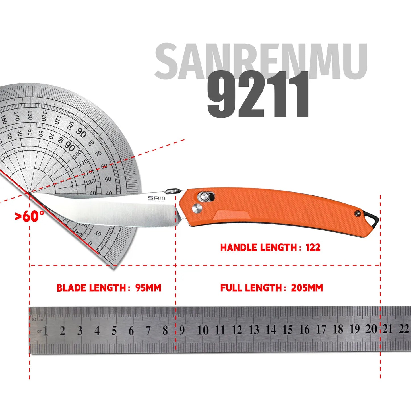 SRM 9211/9202 Pocket Folding Knife